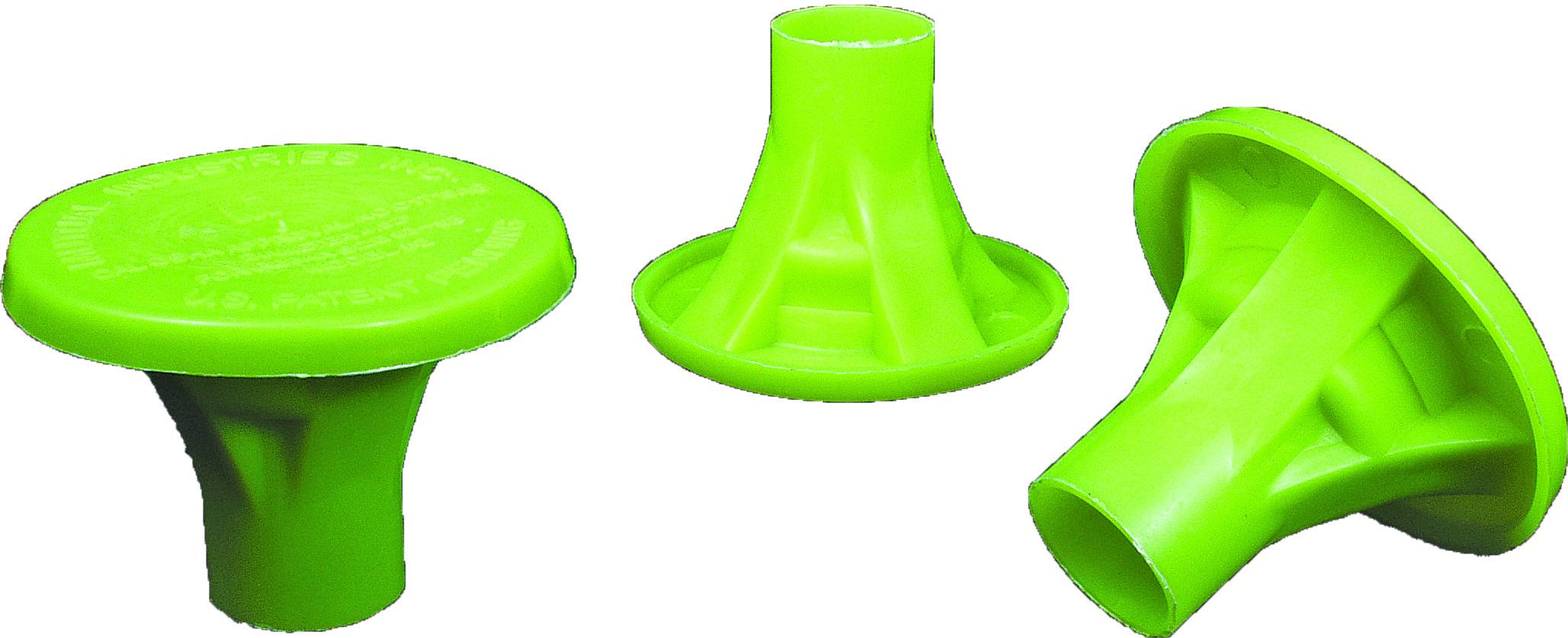 14640-138-4, OSHA Rebar Caps - Lime, MutualIndustries