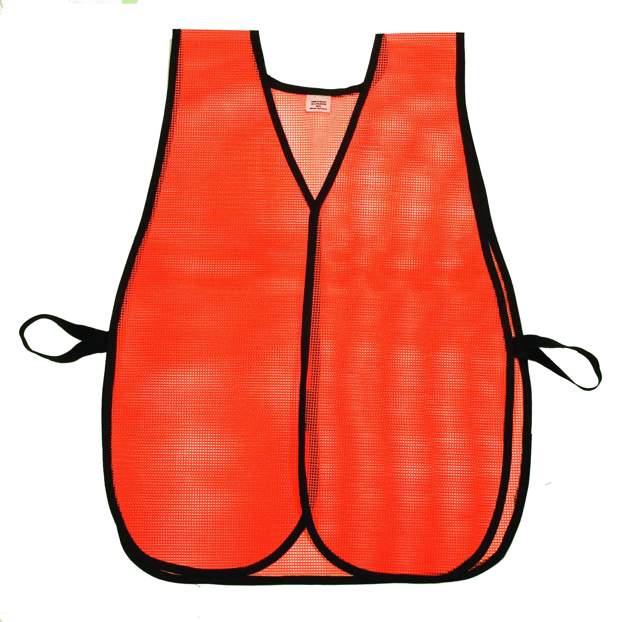 16301-1, Heavy Weight Safety Vest - Plain, MutualIndustries
