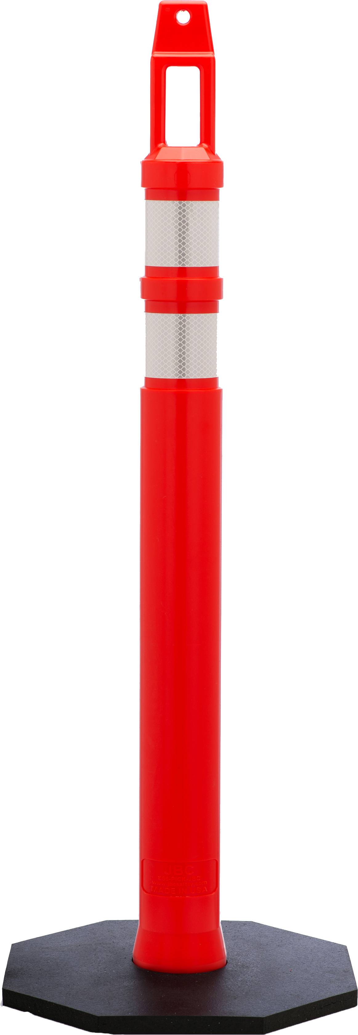 17735-0-12, D TOP DELINEATOR W/12LB BASE, MutualIndustries