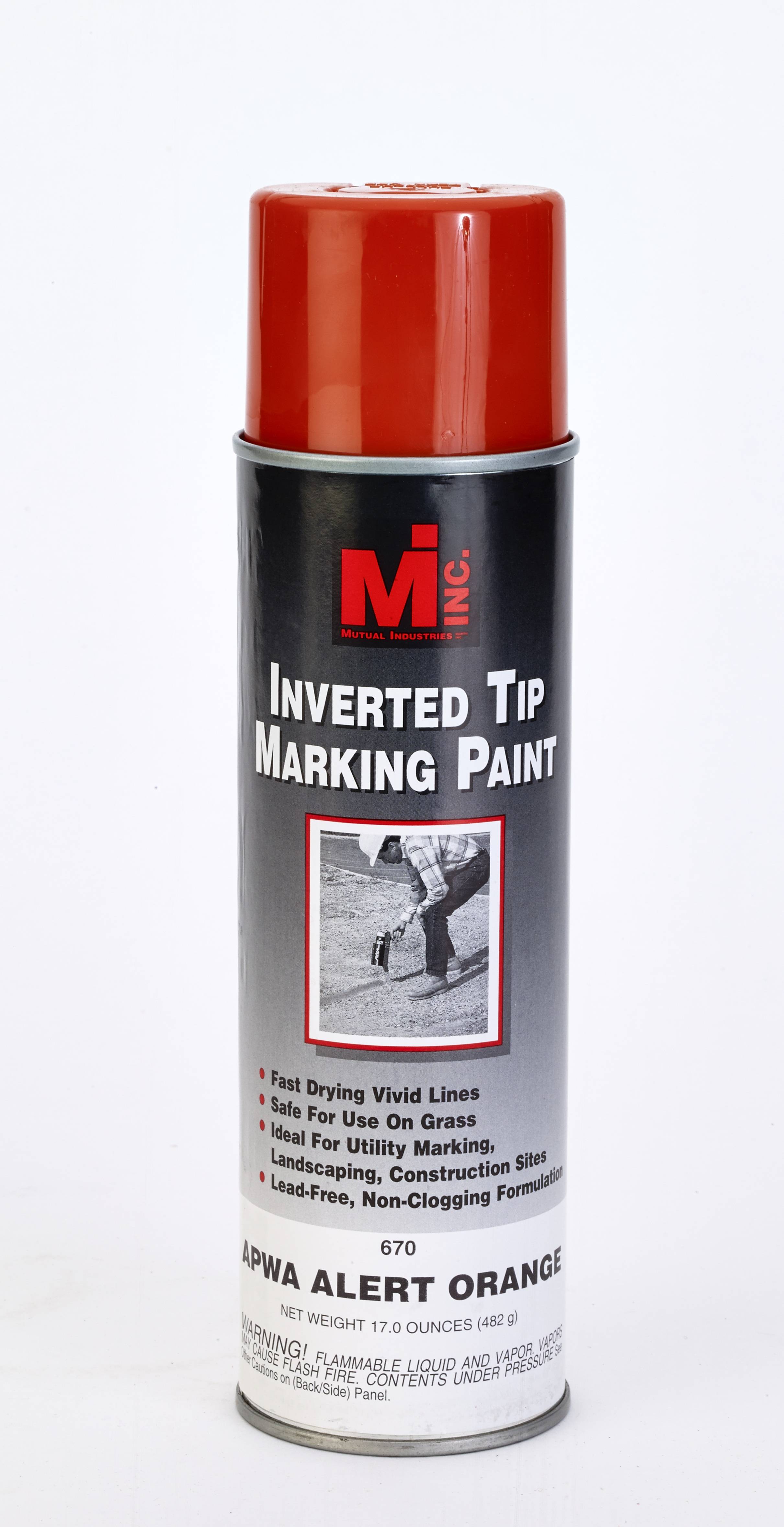 652-10, 20 oz. Inverted Spray Paint, MutualIndustries
