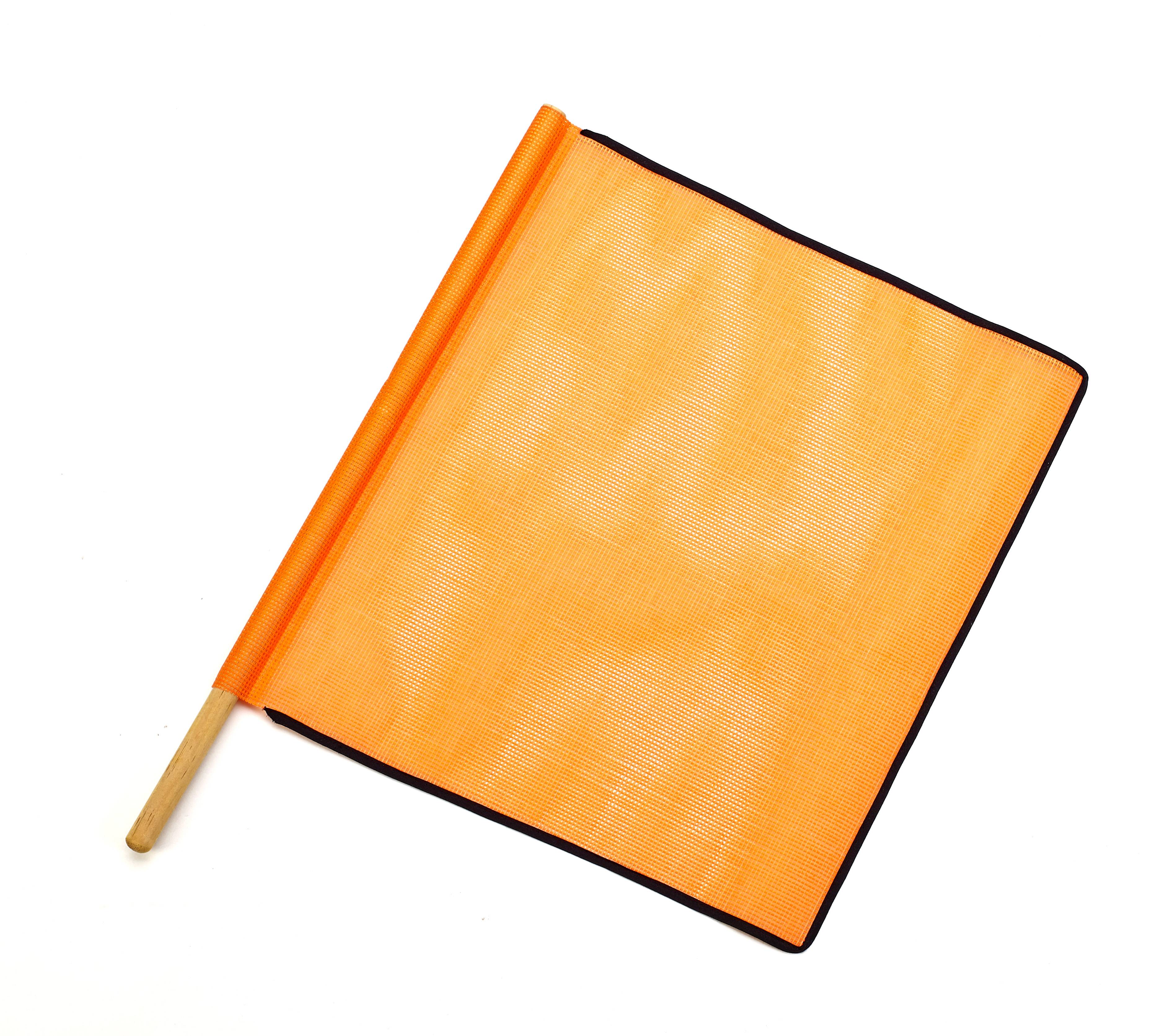14968, Heavy-Duty Open Mesh Flag - Black Binding, MutualIndustries