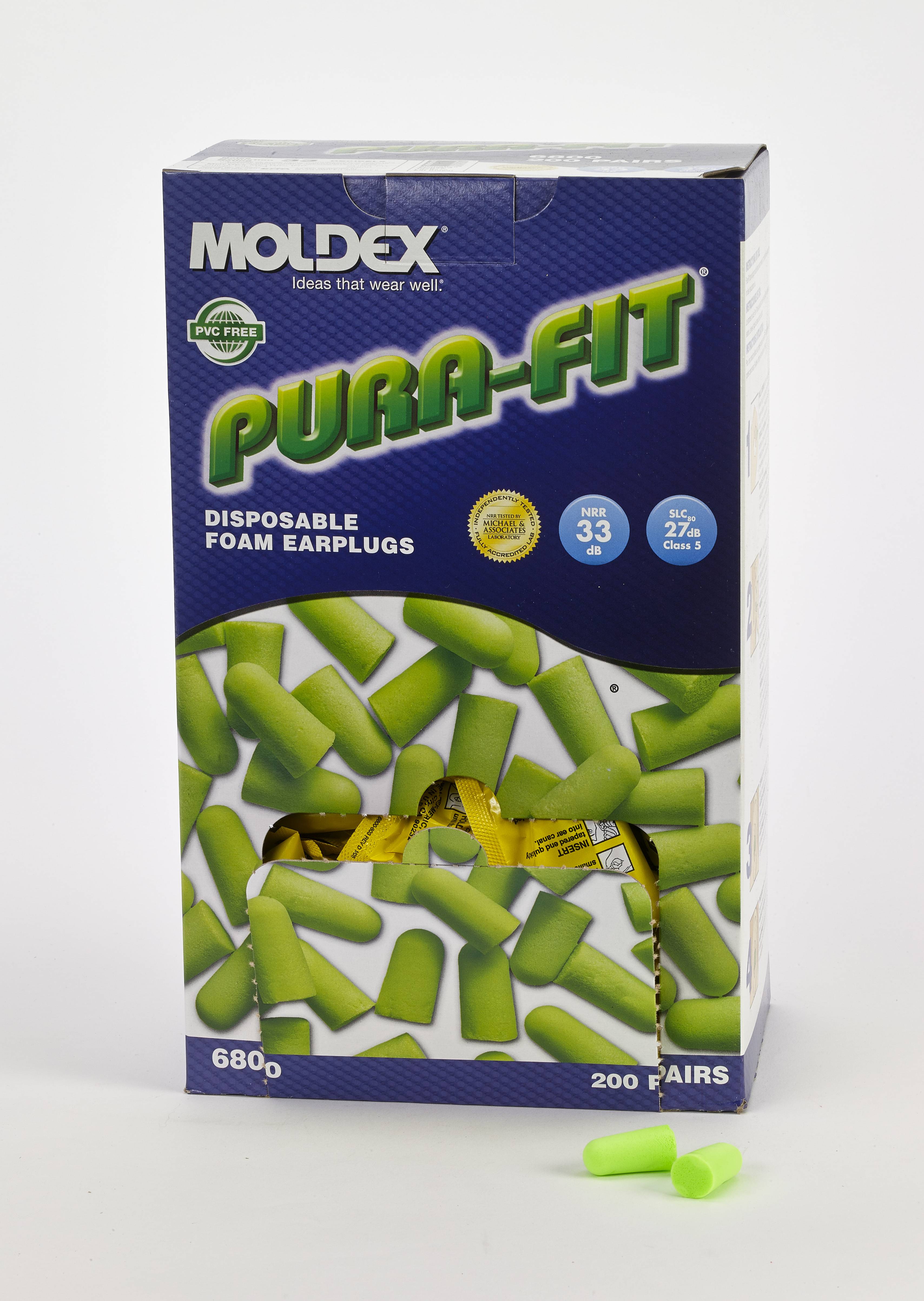 50020, Purafit Ear Plugs Uncorded, MutualIndustries