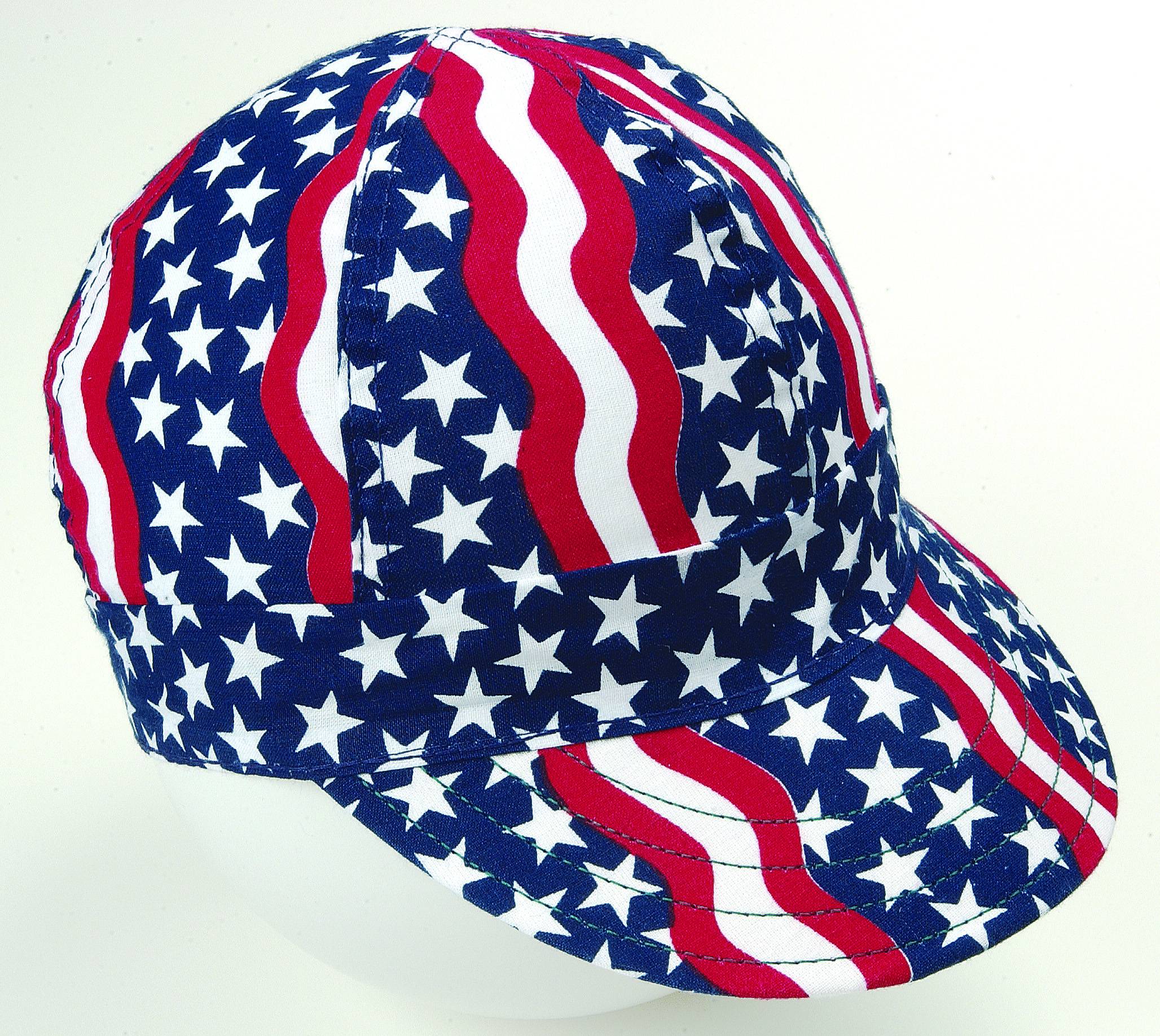 00350-00000-7125, Kromer Americana Style Welder Cap 7 1/ 8, Cotton, Length 5, Width 6, MutualIndustries