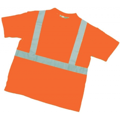 16357, ANSI Class 2 Orange Tee Shirt, MutualIndustries