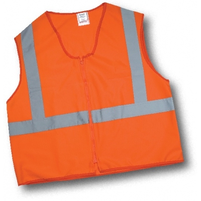 84910, ANSI Class 2 Solid Non Durable Flame Retardant Vest, MutualIndustries